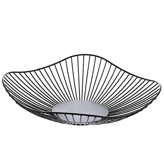 Melia Black Metal Basket